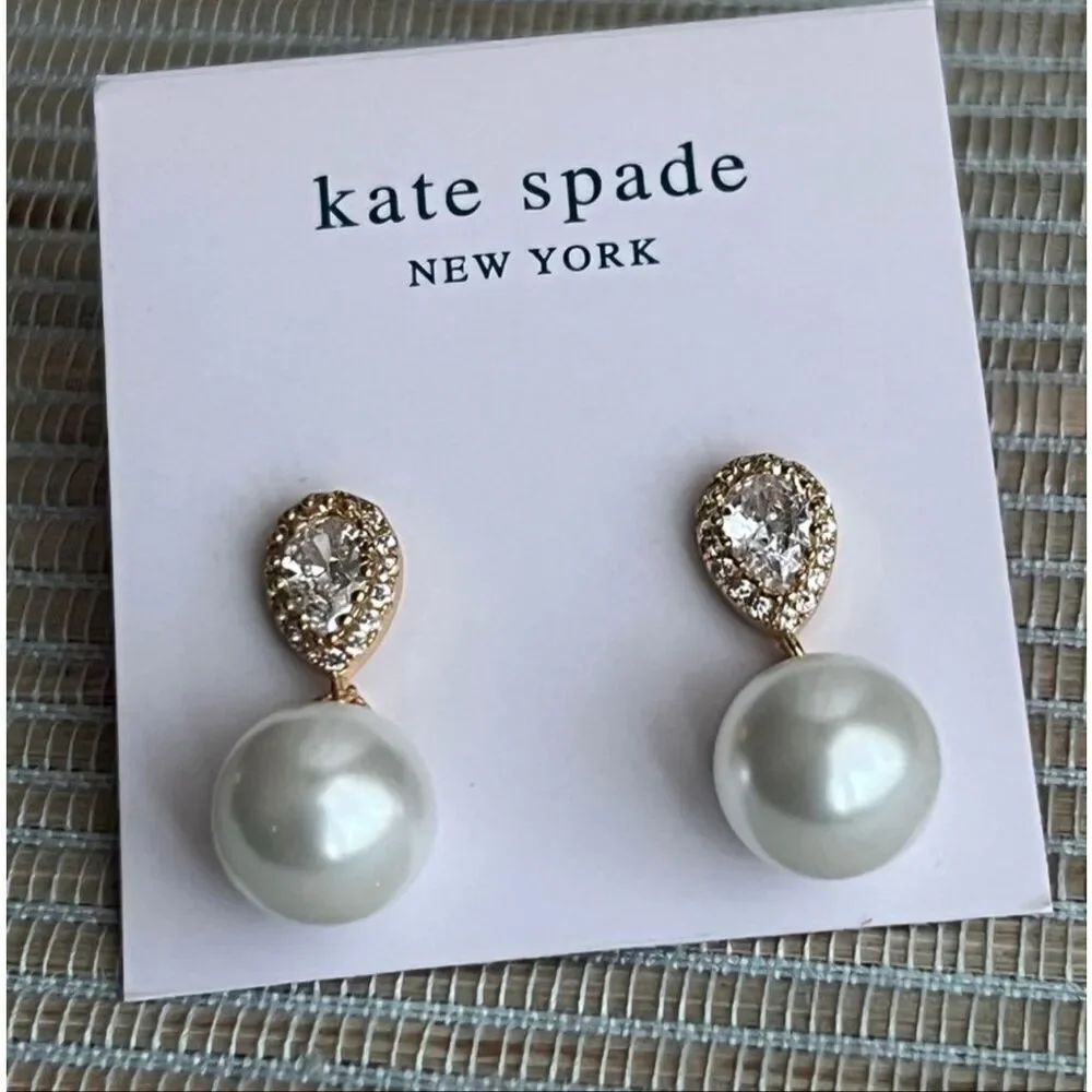 Kate Spade NEW earrings - pearl drop earrings